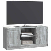 TV-skab Grå sonoma-eg 102 x 34,5 x 47 cm Konstrueret træ