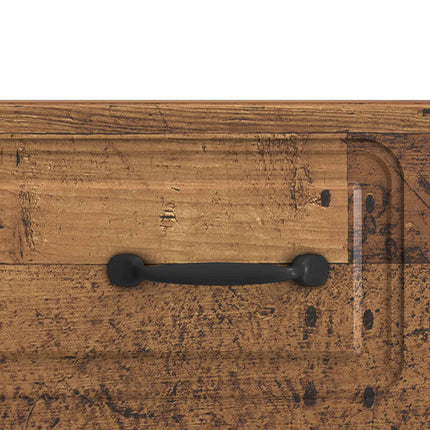 TV-skab Gammelt træ 147 x 34,5 x 27 cm Konstrueret træ