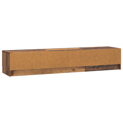 TV-skab Gammelt træ 147 x 34,5 x 27 cm Konstrueret træ