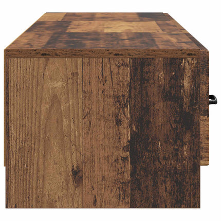 TV-skab Gammelt træ 147 x 34,5 x 27 cm Konstrueret træ