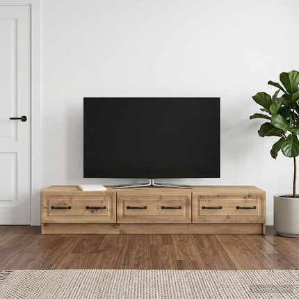 TV-skab 147 x 34,5 x 27 cm Artisan-eg Konstrueret træ