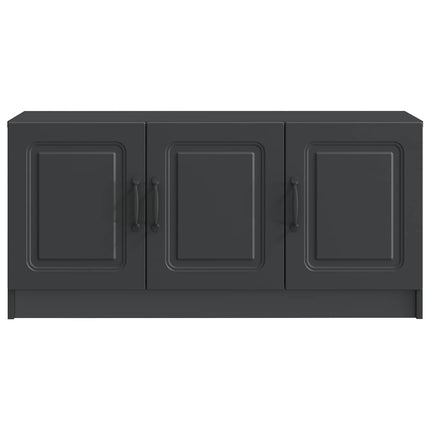 TV-skab Sort 99 x 34,5 x 47 cm Konstrueret træ