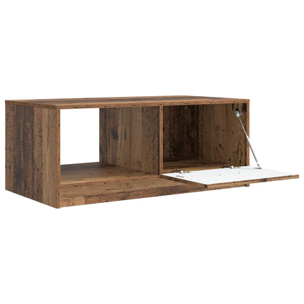 Sofabord Gammelt træ 90 x 50 x 37 cm Konstrueret træ