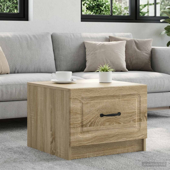 Sofabord Sonoma-eg 49 x 50 x 37 cm Konstrueret træ