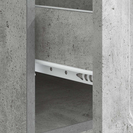 Sofabord Betongrå 49 x 50 x 37 cm Konstrueret træ