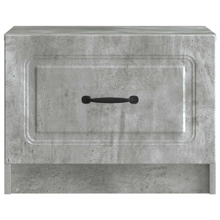 Sofabord Betongrå 49 x 50 x 37 cm Konstrueret træ