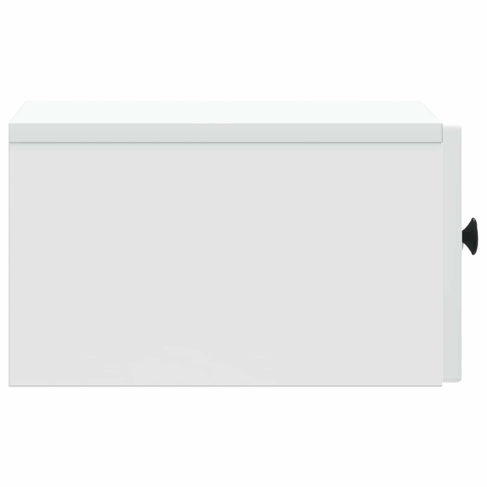 Væghængt Natbord 2 pcs Hvid 33 x 34,5 x 20 cm Konstrueret træ