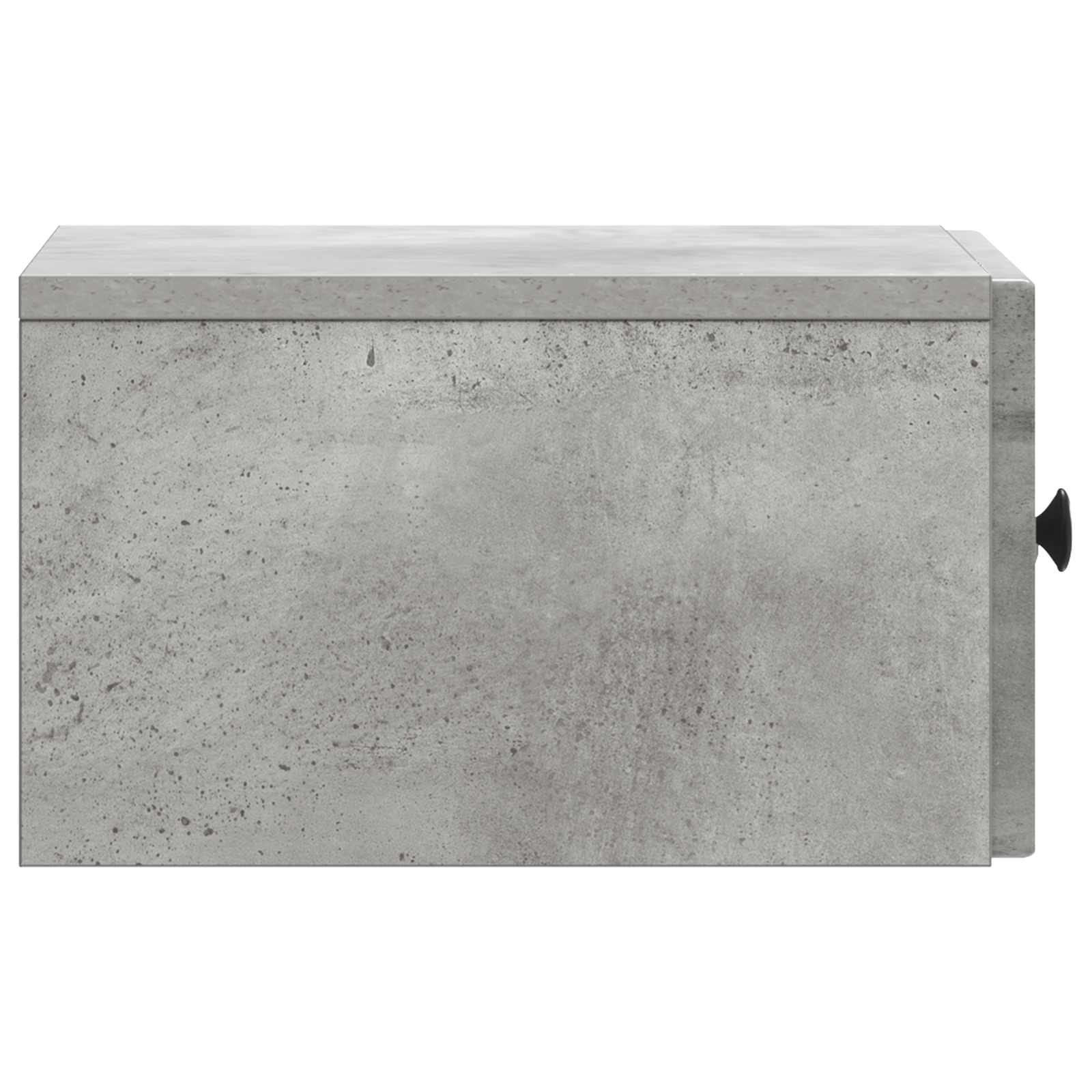 Væghængt Natbord Betongrå 33 x 34,5 x 20 cm Konstrueret træ