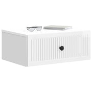 Natskab Hvid højglans 49 x 34,5 x 20 cm Konstrueret træ