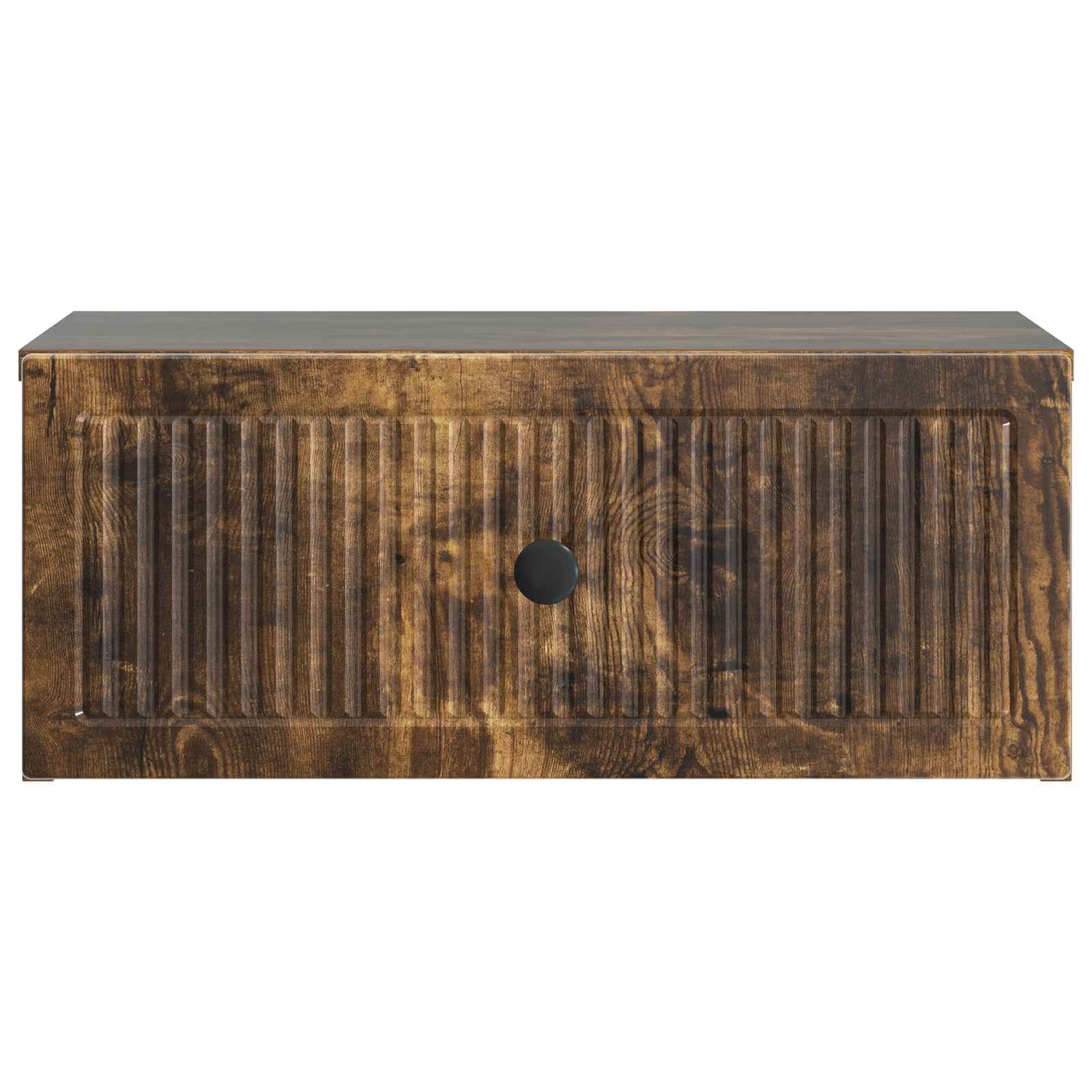 Natskab med skuffe Røget eg 49 x 34,5 x 20 cm Konstrueret træ
