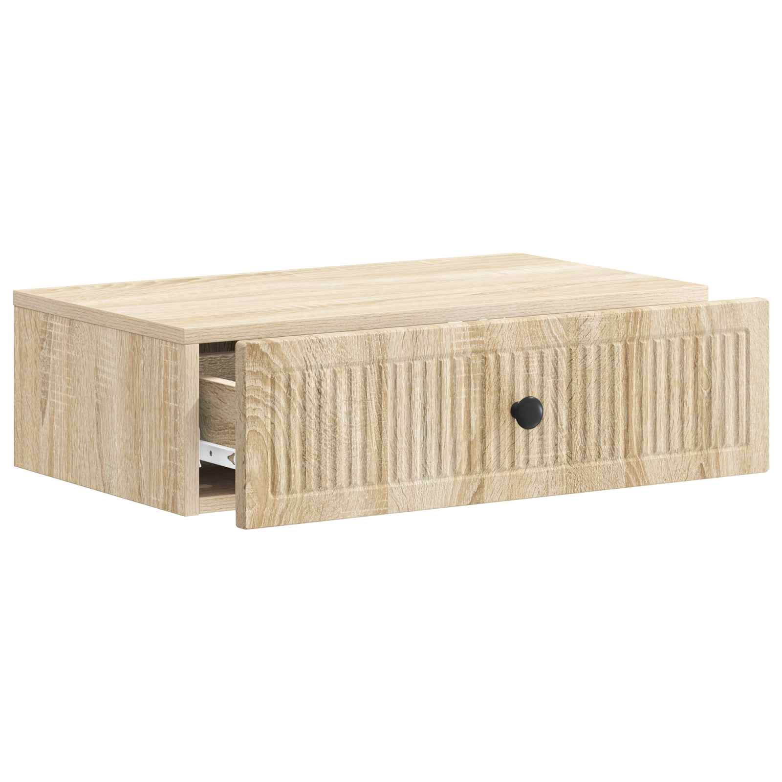 Væghængt Sideskab Sonoma-eg 59 x 34,5 x 17 cm Konstrueret træ