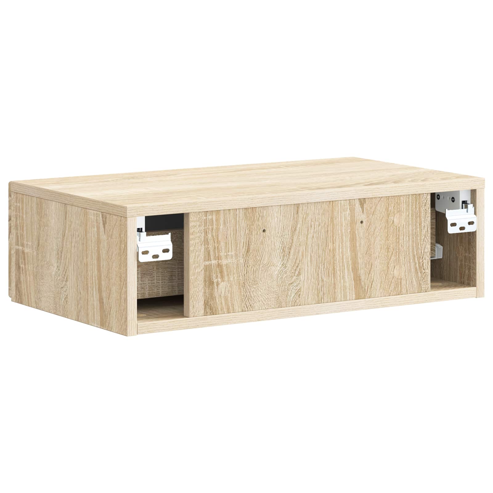 Væghængt Sideskab Sonoma-eg 59 x 34,5 x 17 cm Konstrueret træ