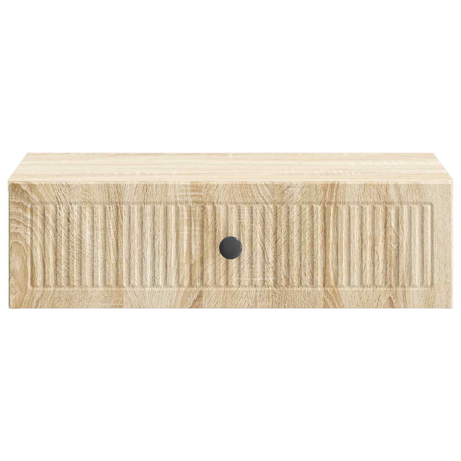 Væghængt Sideskab Sonoma-eg 59 x 34,5 x 17 cm Konstrueret træ