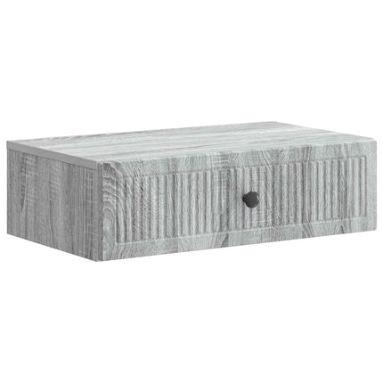 Væghængt Sideskab Grå sonoma-eg 59 x 34,5 x 17 cm