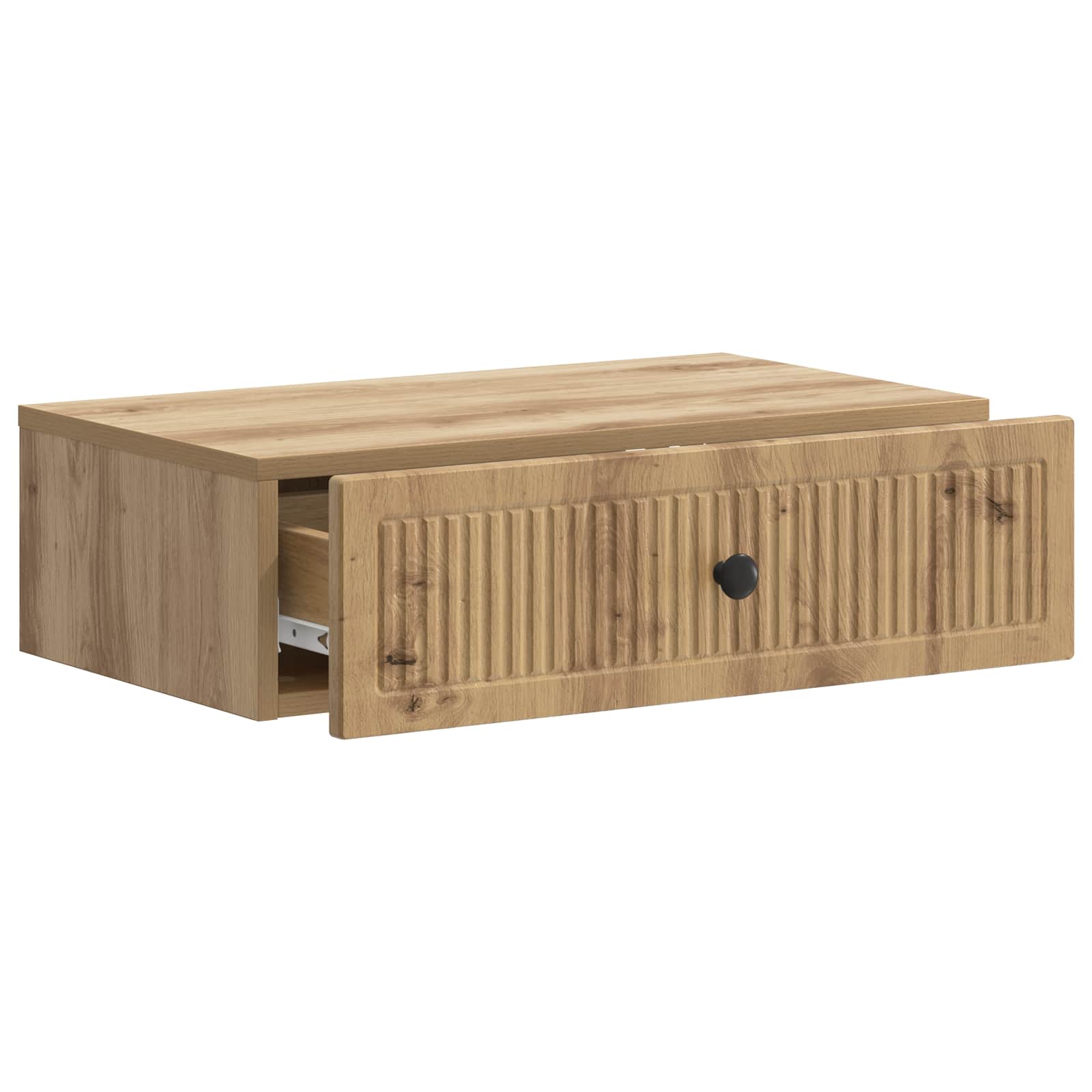 Væghængt Sideskab Artisan-eg 59 x 34,5 x 17 cm Konstrueret træ