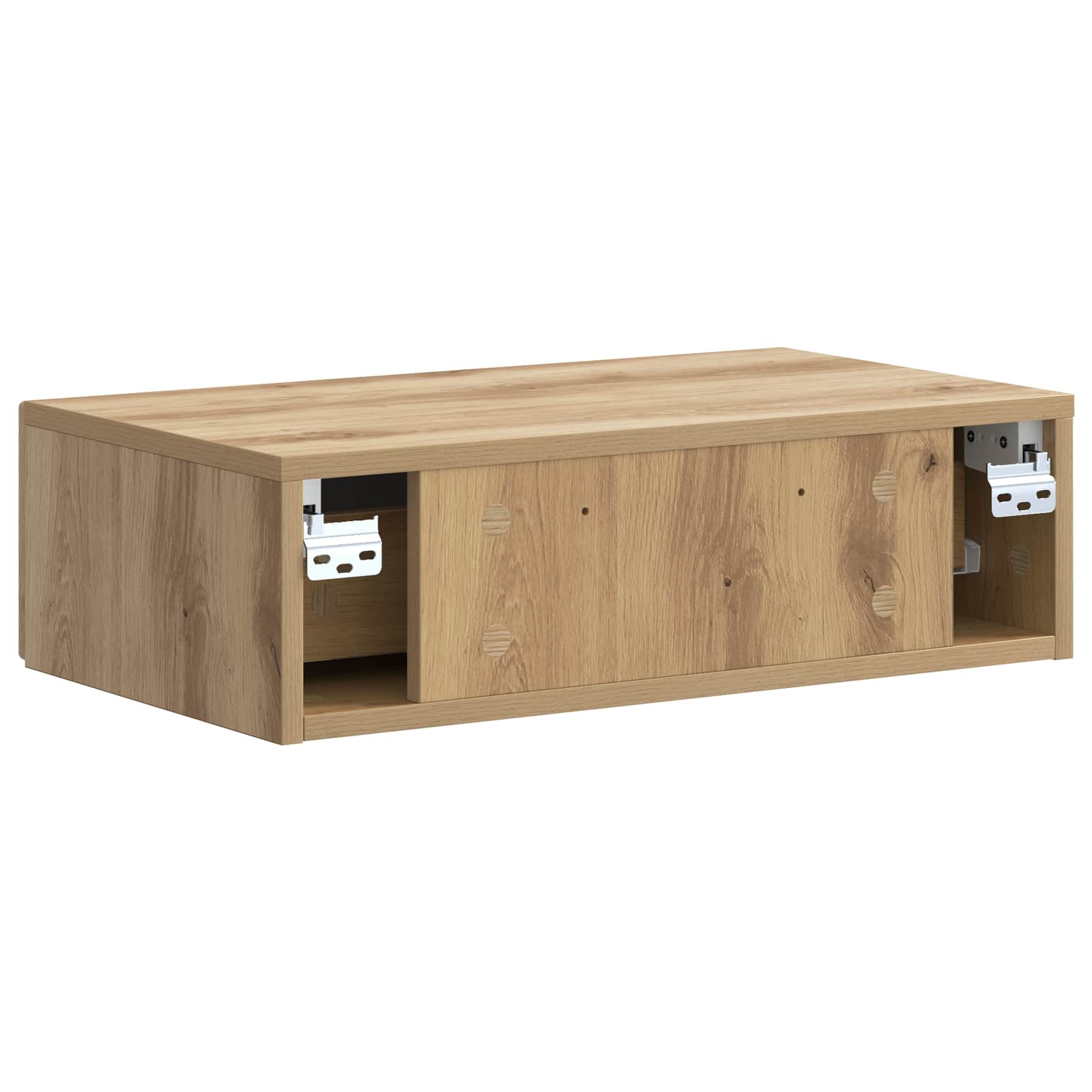 Væghængt Sideskab Artisan-eg 59 x 34,5 x 17 cm Konstrueret træ