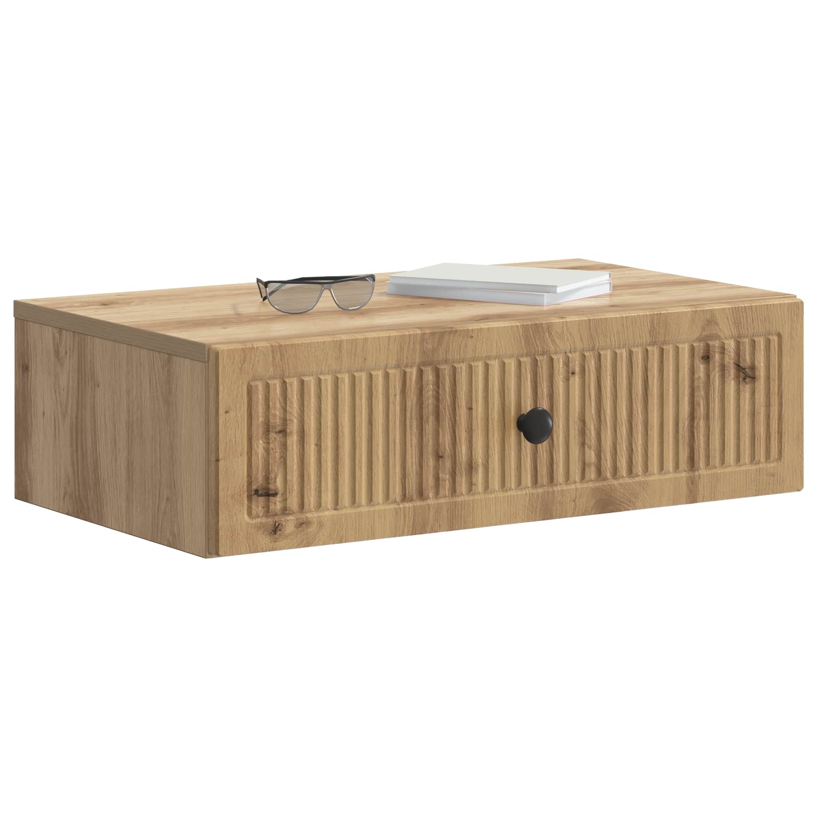 Væghængt Sideskab Artisan-eg 59 x 34,5 x 17 cm Konstrueret træ