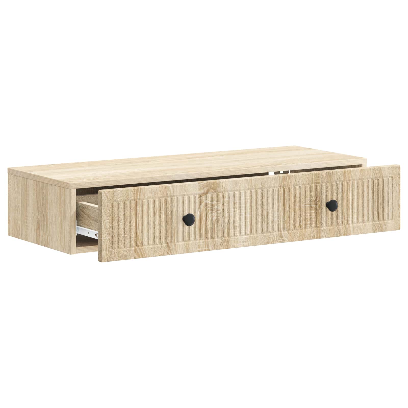 Væghængt Sideskab Sonoma-eg 87,5 x 34,5 x 17 cm Konstrueret træ