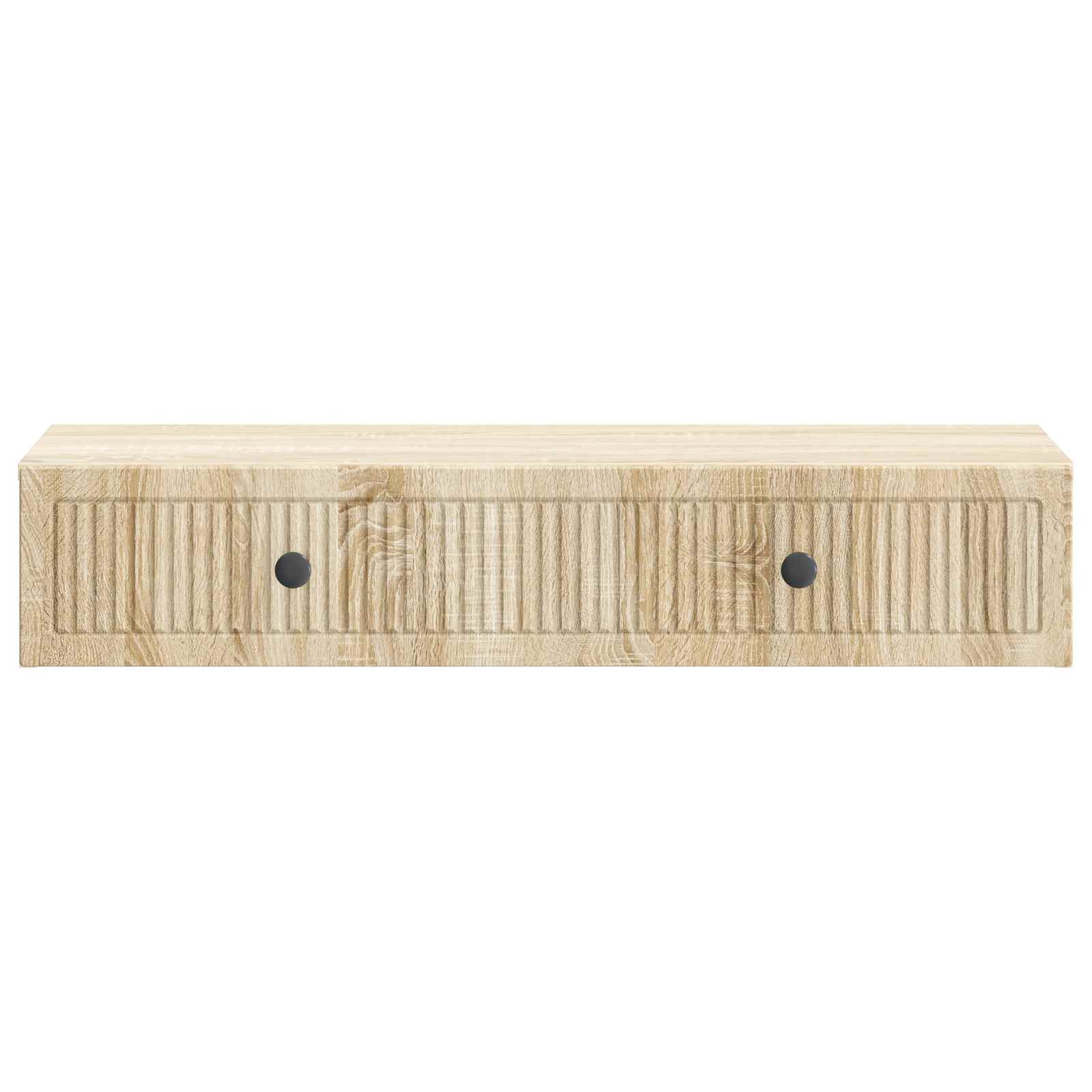 Væghængt Sideskab Sonoma-eg 87,5 x 34,5 x 17 cm Konstrueret træ
