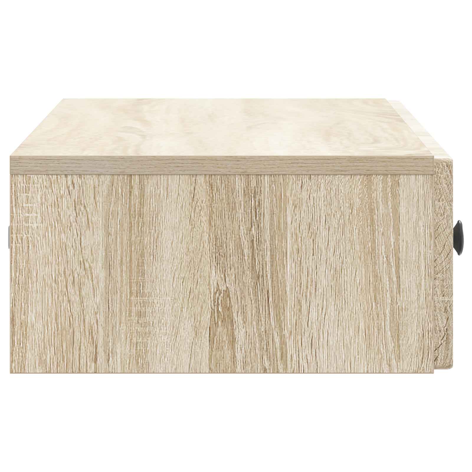 Væghængt Sideskab Sonoma-eg 87,5 x 34,5 x 17 cm Konstrueret træ