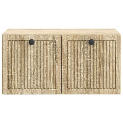Væghængt TV-skab Sonoma-eg 59,5 x 41 x 30 cm Konstrueret træ
