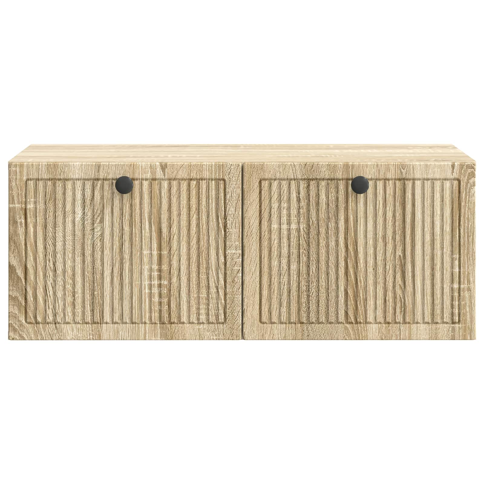 Væghængt TV-skab Sonoma-eg 78,5 x 41 x 30 cm Konstrueret træ
