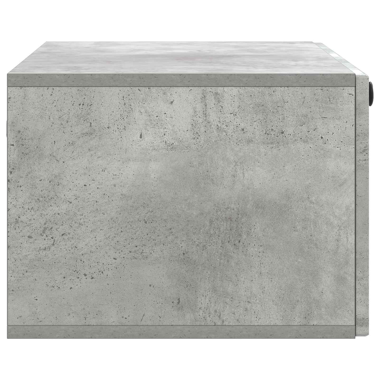 Væghængt TV-skab Betongrå 78,5 x 41 x 30 cm Konstrueret træ