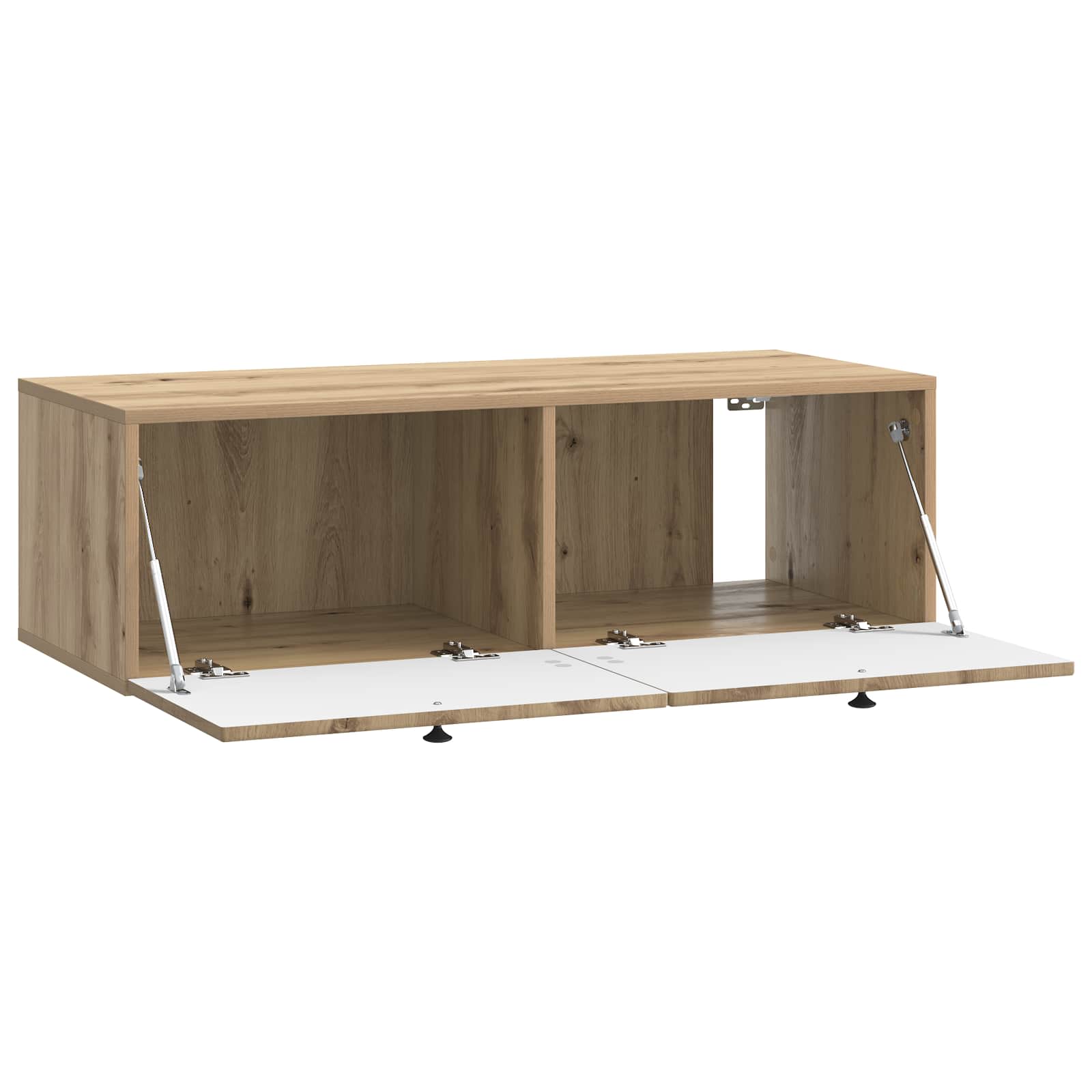 Væghængt TV-skab Artisan-eg 98 x 41 x 30 cm Konstrueret træ