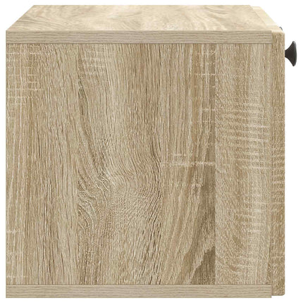 Væghængt TV-skab Sonoma-eg 59,5 x 31 x 30 cm Konstrueret træ