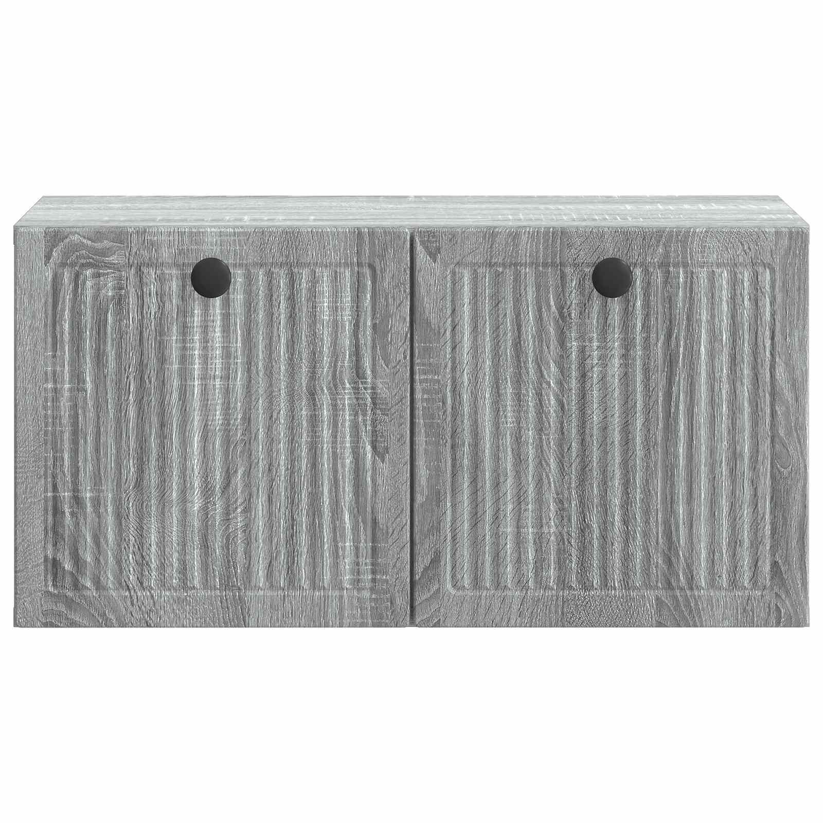 Væghængt TV-skab Vægmonteret Grå sonoma-eg 59,5 x 31 x 30 cm