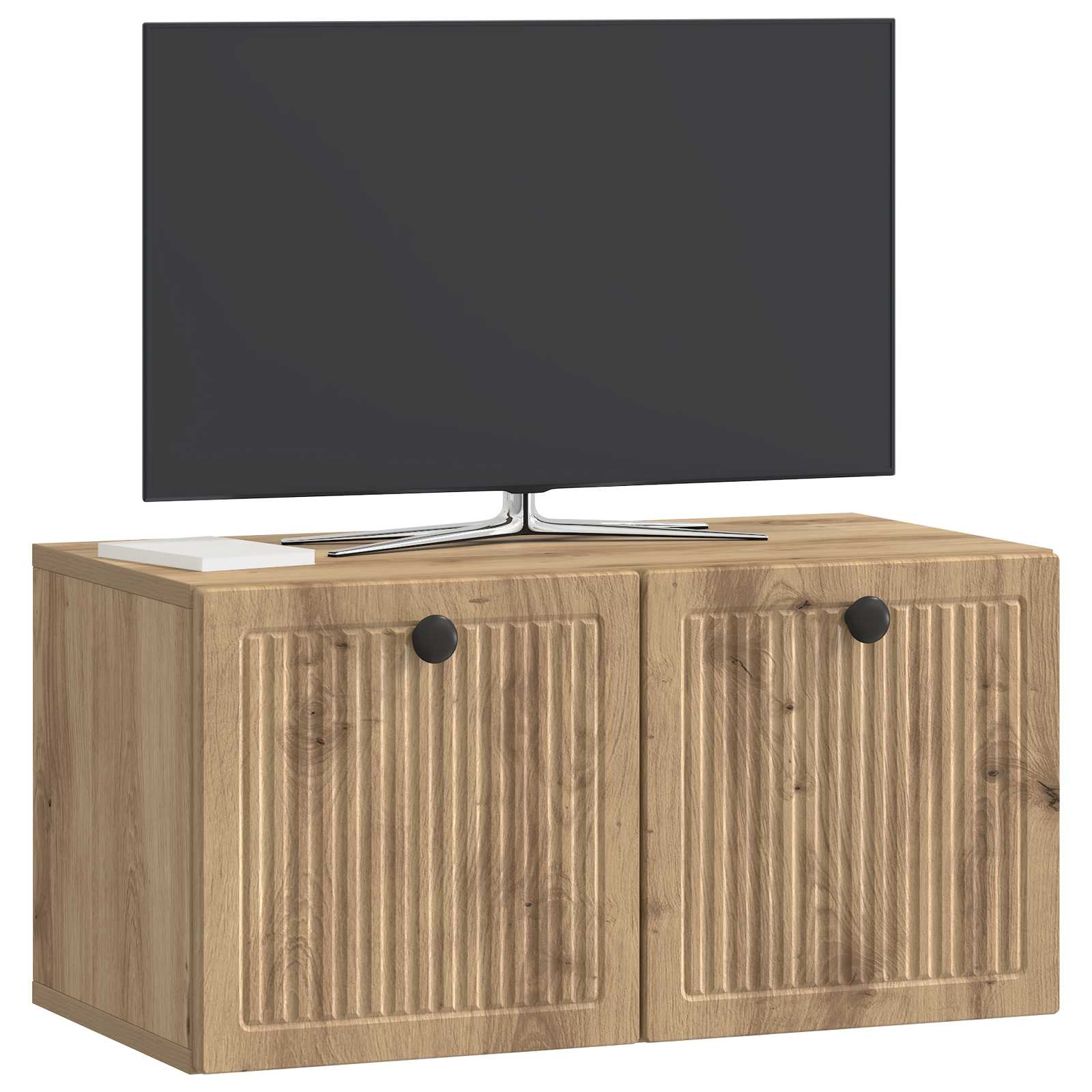 Væghængt TV-skab Artisan-eg 59,5 x 31 x 30 cm Konstrueret træ