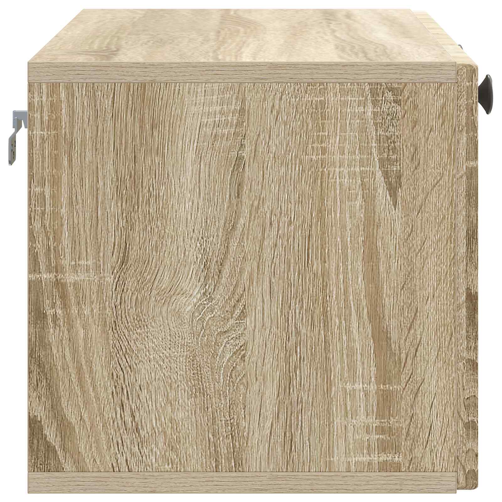 Væghængt TV-skab Sonoma-eg 78,5 x 31 x 30 cm Konstrueret træ