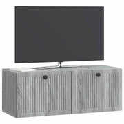Væghængt TV-skab Vægmonteret Grå sonoma-eg 78,5 x 31 x 30 cm