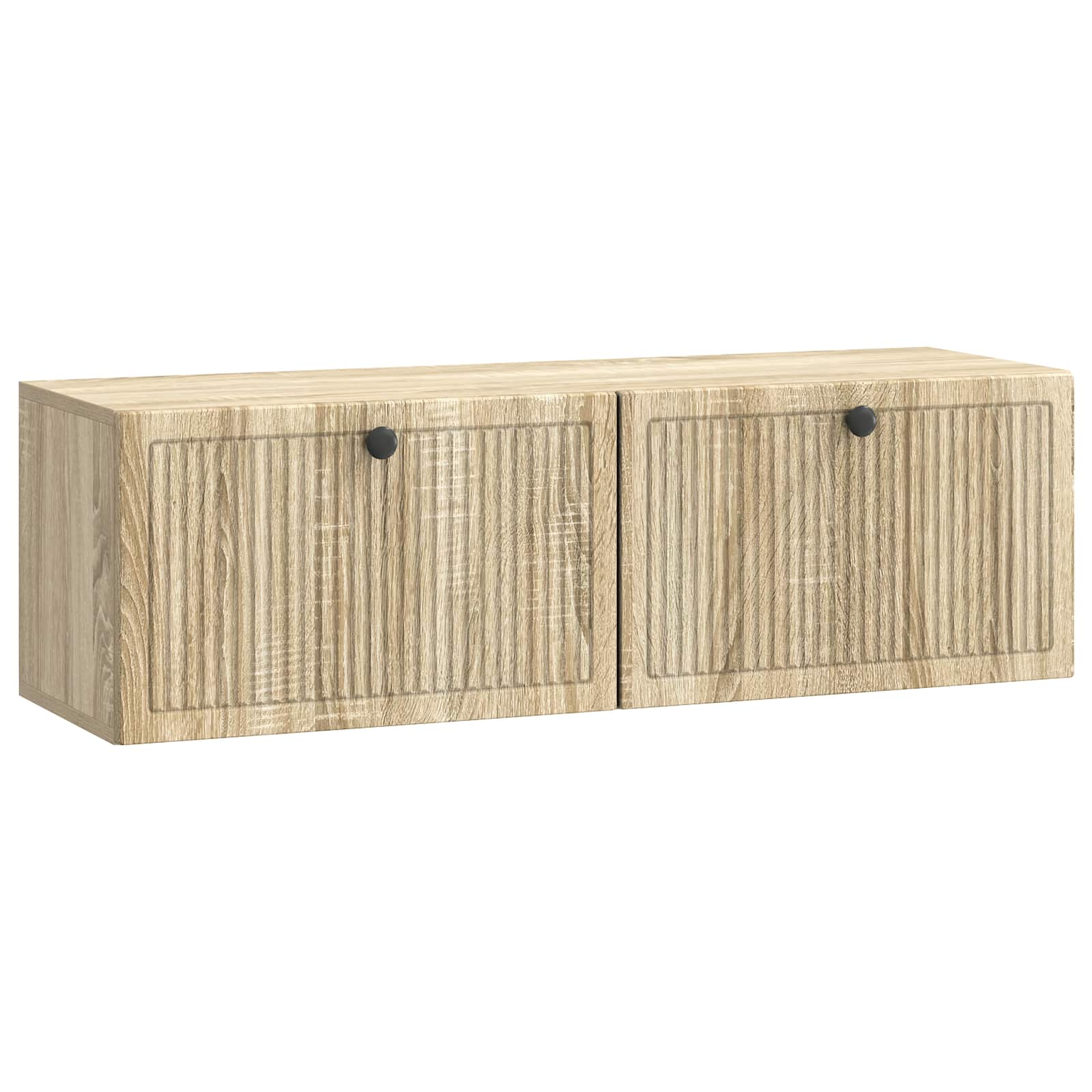 Væghængt TV-skab Sonoma-eg 98 x 31 x 30 cm Konstrueret træ