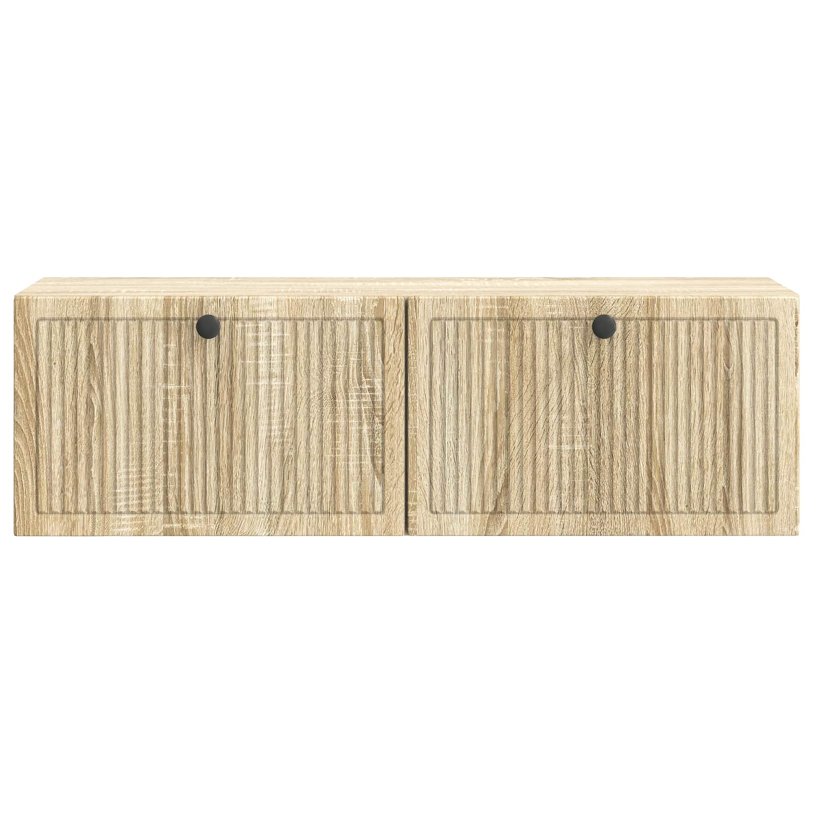 Væghængt TV-skab Sonoma-eg 98 x 31 x 30 cm Konstrueret træ