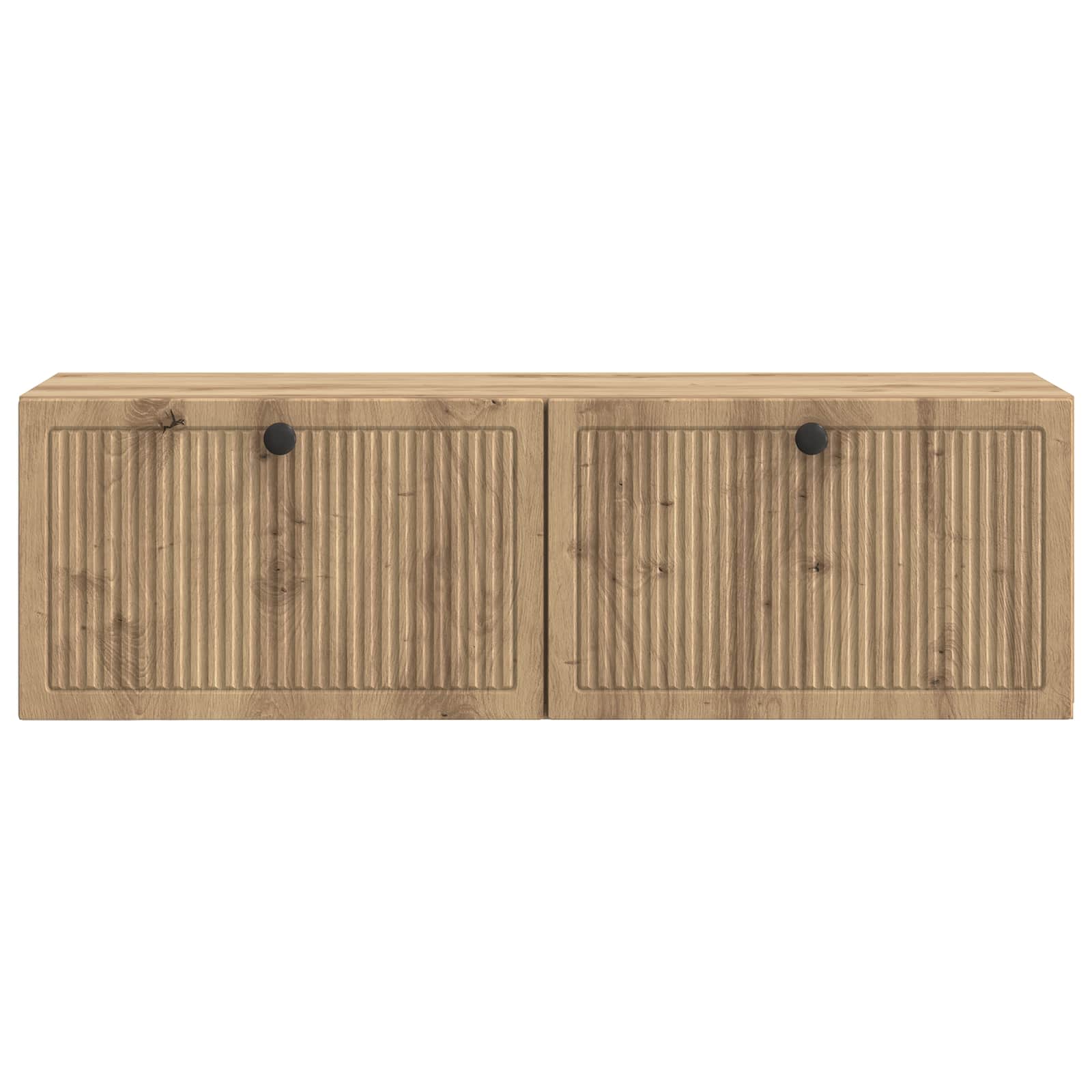 Væghængt TV-skab Artisan-eg 98 x 31 x 30 cm Konstrueret træ