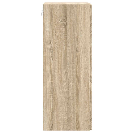 Vægmonteret skab Sonoma-eg 66 x 34,5 x 90 cm Konstrueret træ