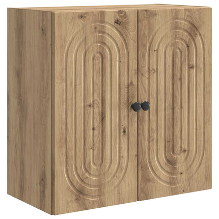 Vægmonteret skab 59 x 31 x 60 cm Konstrueret træ Artisan-eg