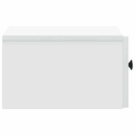Væghængt Natbord Hvid 33 x 34,5 x 20 cm Konstrueret træ