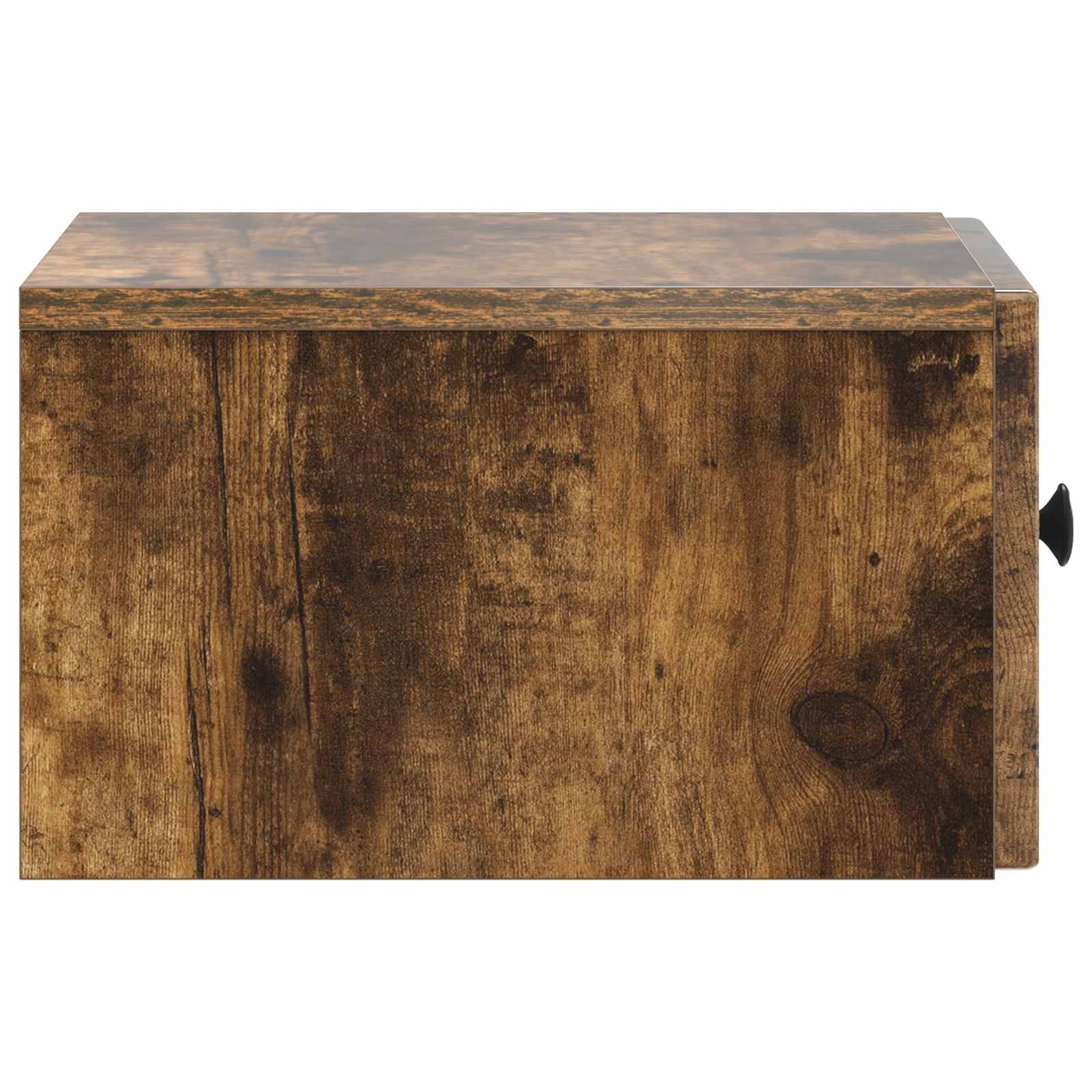 Væghængt Natbord Røget eg 33 x 34,5 x 20 cm Konstrueret træ