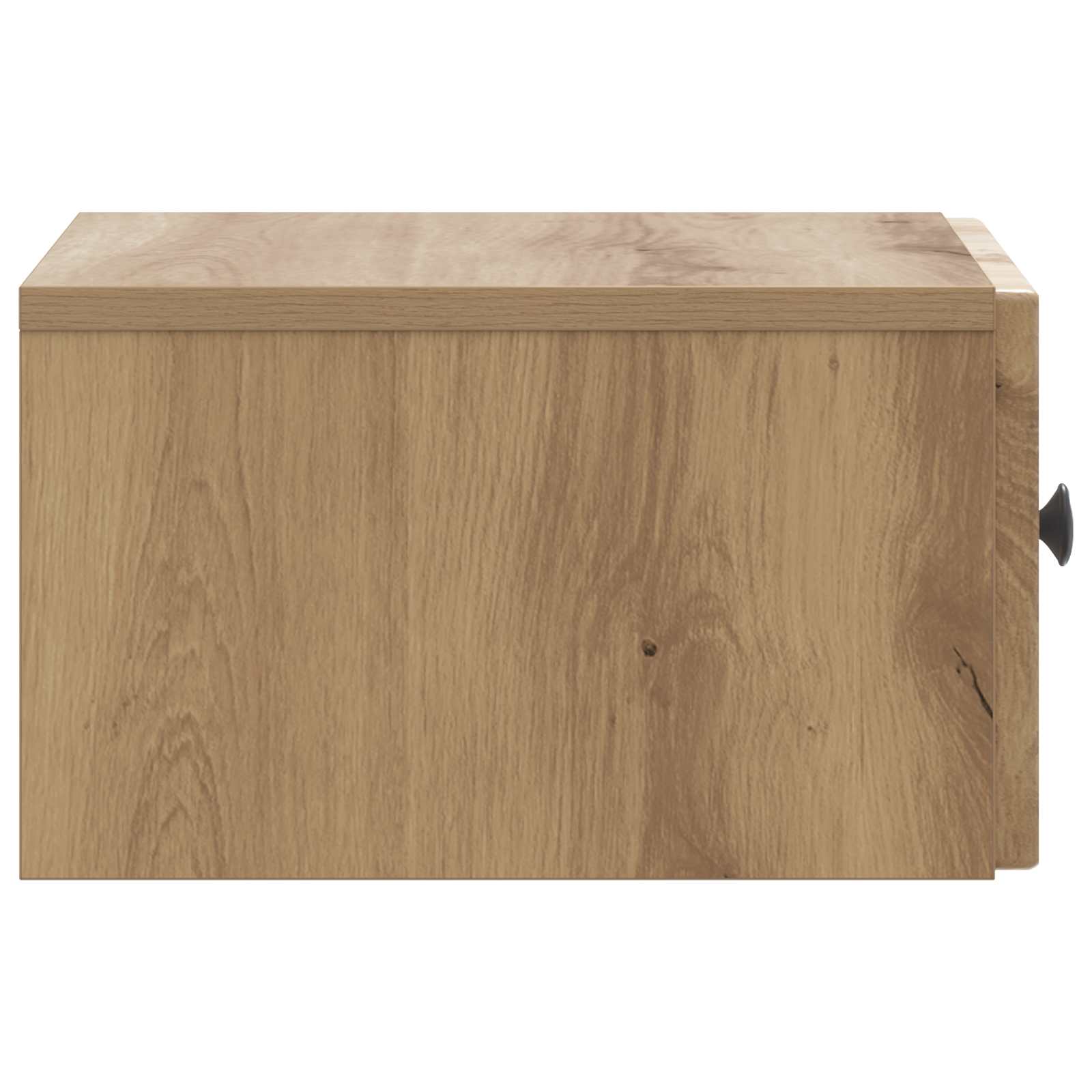 Væghængt Natbord med skuffe 2 pcs Artisan-eg 33 x 34,5 x 20 cm