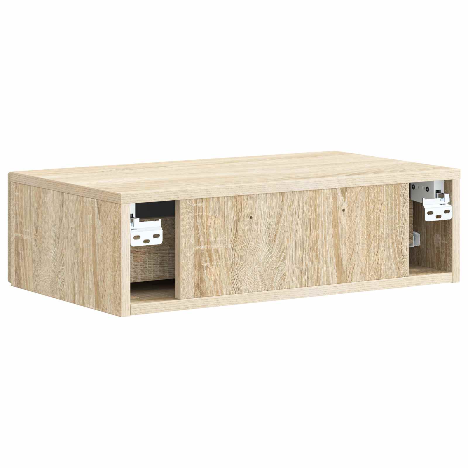 Væghængt Sideskab Sonoma-eg 59 x 34,5 x 17 cm Konstrueret træ