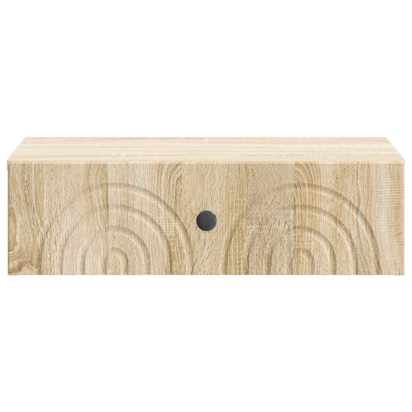 Væghængt Sideskab Sonoma-eg 59 x 34,5 x 17 cm Konstrueret træ
