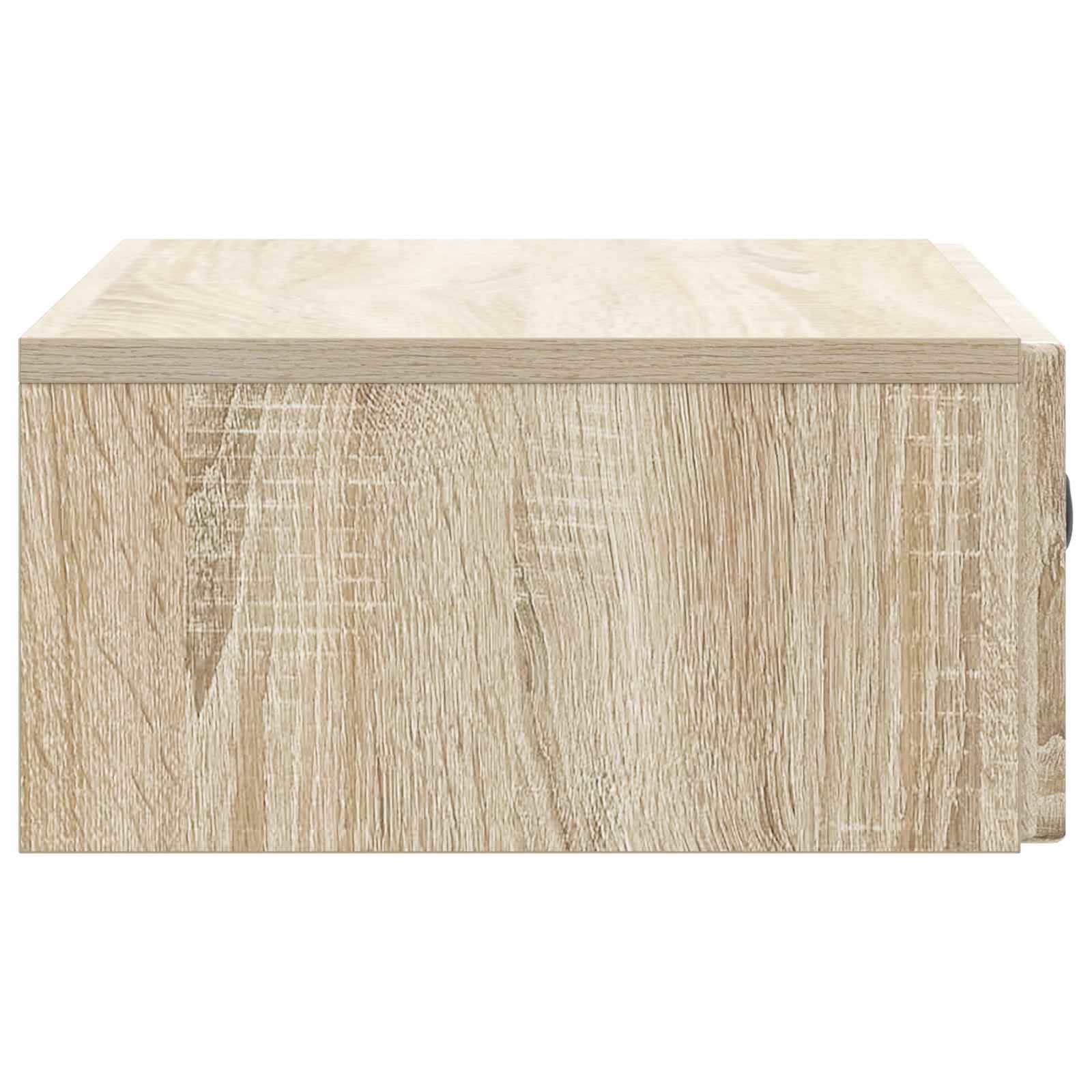Væghængt Sideskab Sonoma-eg 59 x 34,5 x 17 cm Konstrueret træ