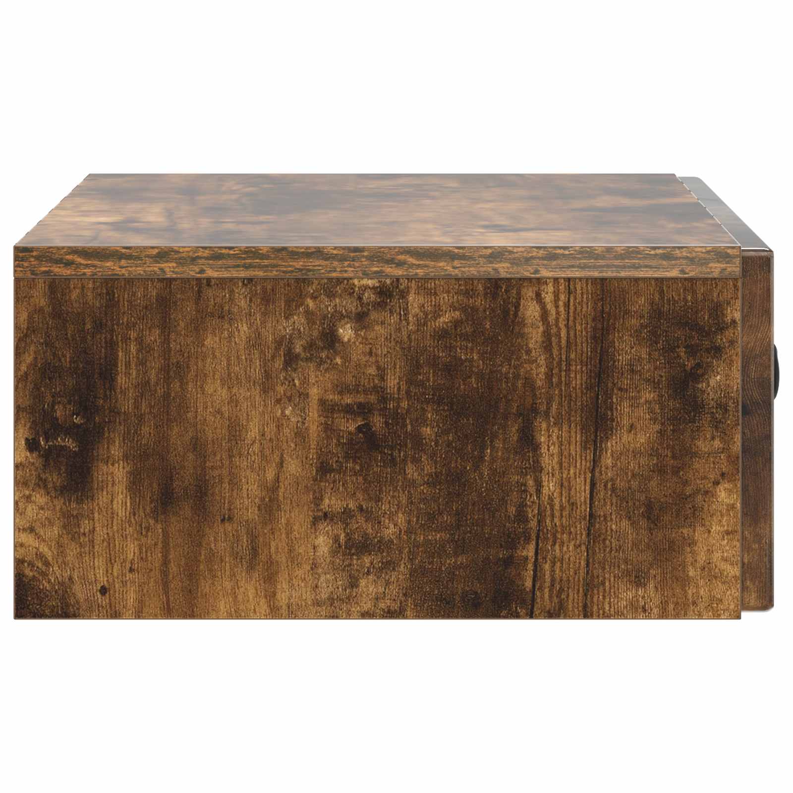 Væghængt Sideskab Røget eg 59 x 34,5 x 17 cm Konstrueret træ