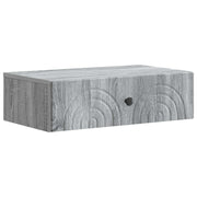 Væghængt Sideskab Grå sonoma-eg 59 x 34,5 x 17 cm