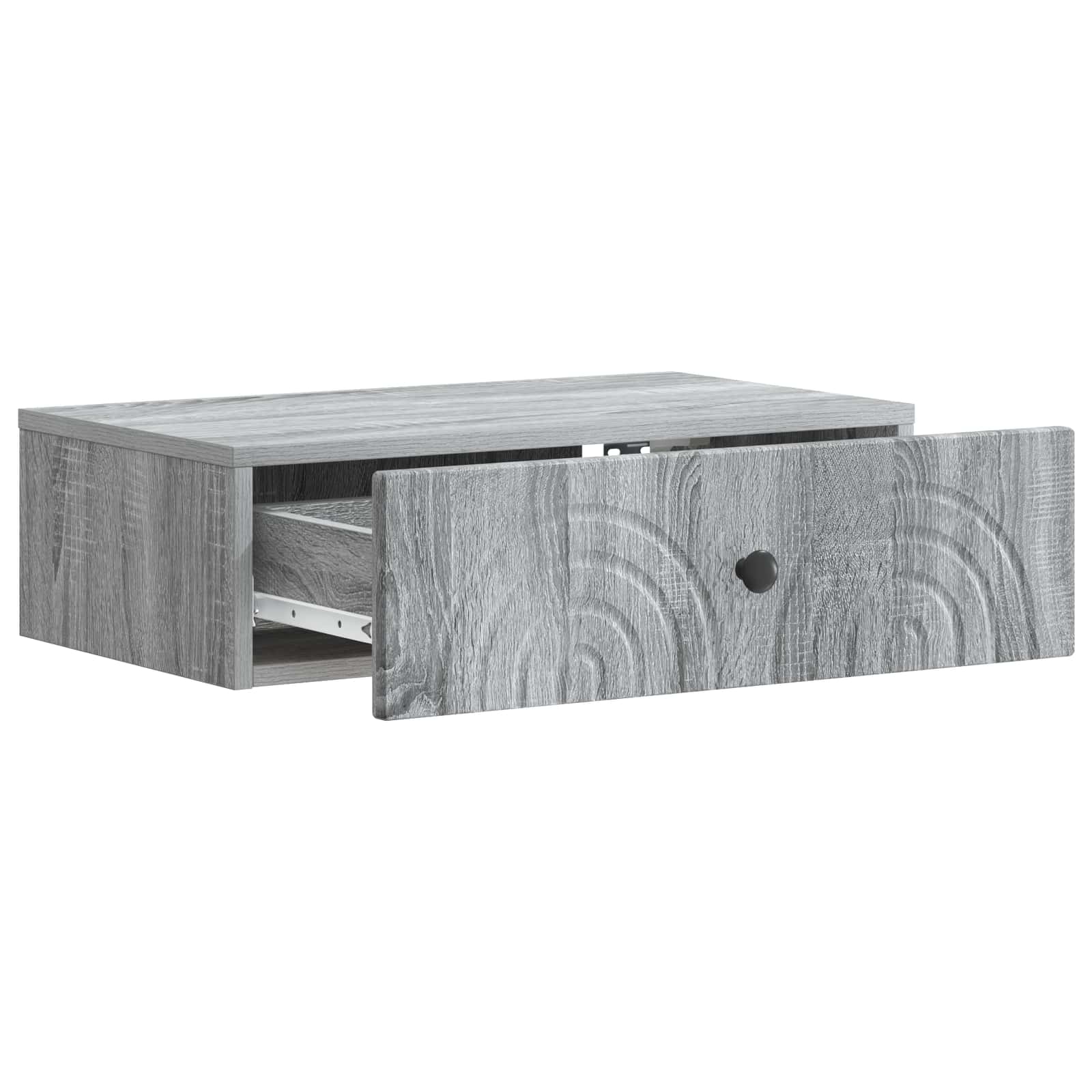 Væghængt Sideskab Grå sonoma-eg 59 x 34,5 x 17 cm