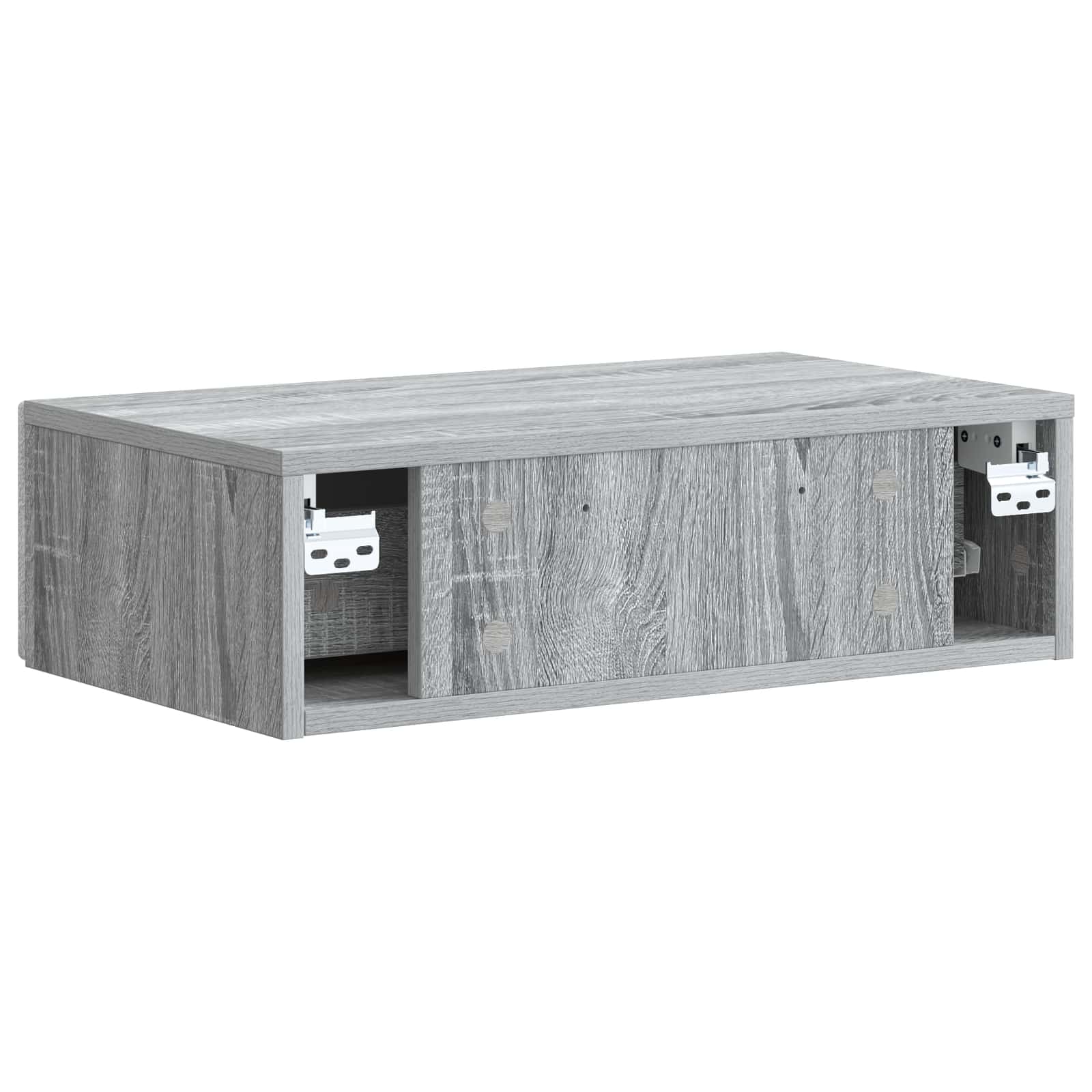 Væghængt Sideskab Grå sonoma-eg 59 x 34,5 x 17 cm