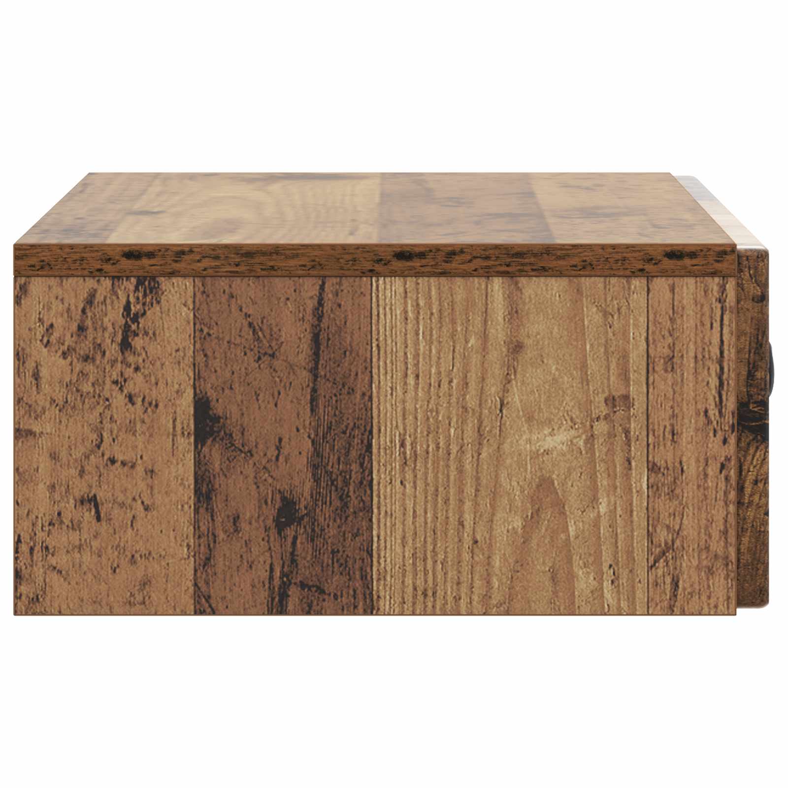 Væghængt Sideskab Gammelt træ 59 x 34,5 x 17 cm Konstrueret træ