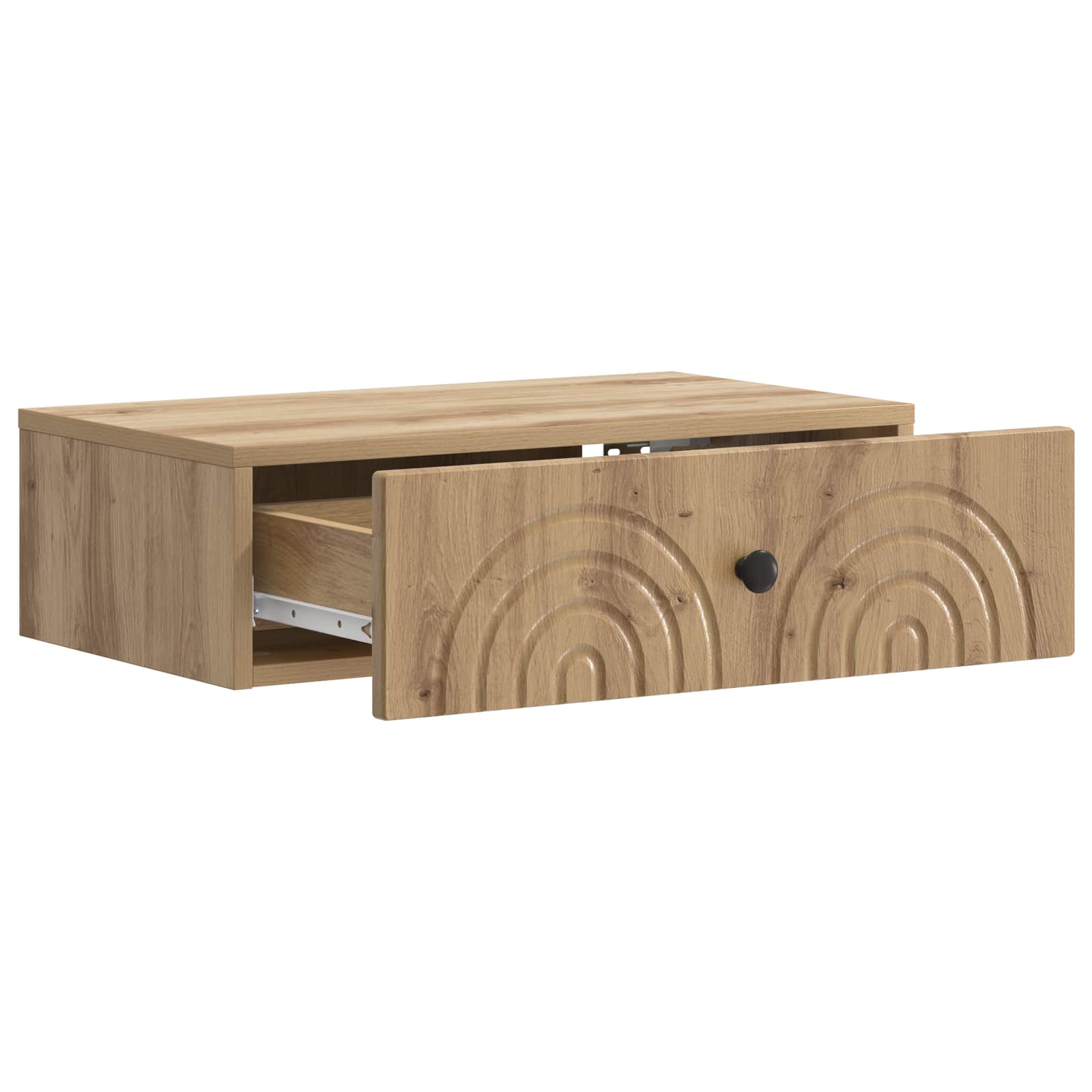 Væghængt Sideskab Artisan-eg 59 x 34,5 x 17 cm Konstrueret træ